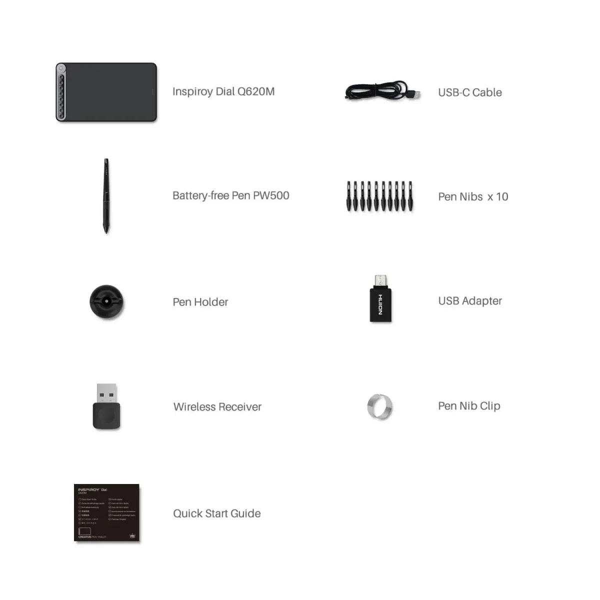 Huion - Inspiroy Dial Q620M