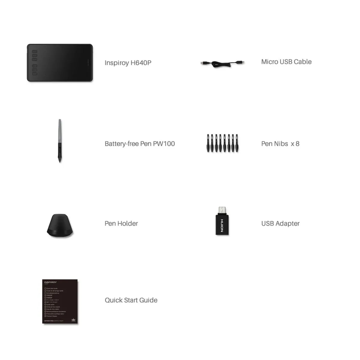 Huion Inspiroy H640P