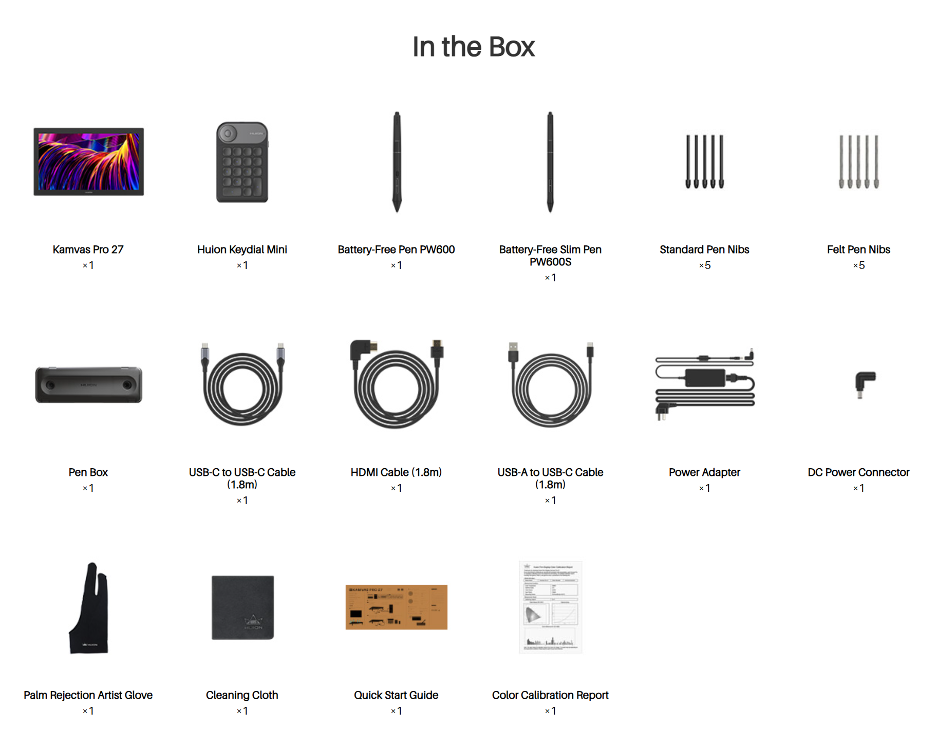 Huion - Kamvas Pro 27 (4K)